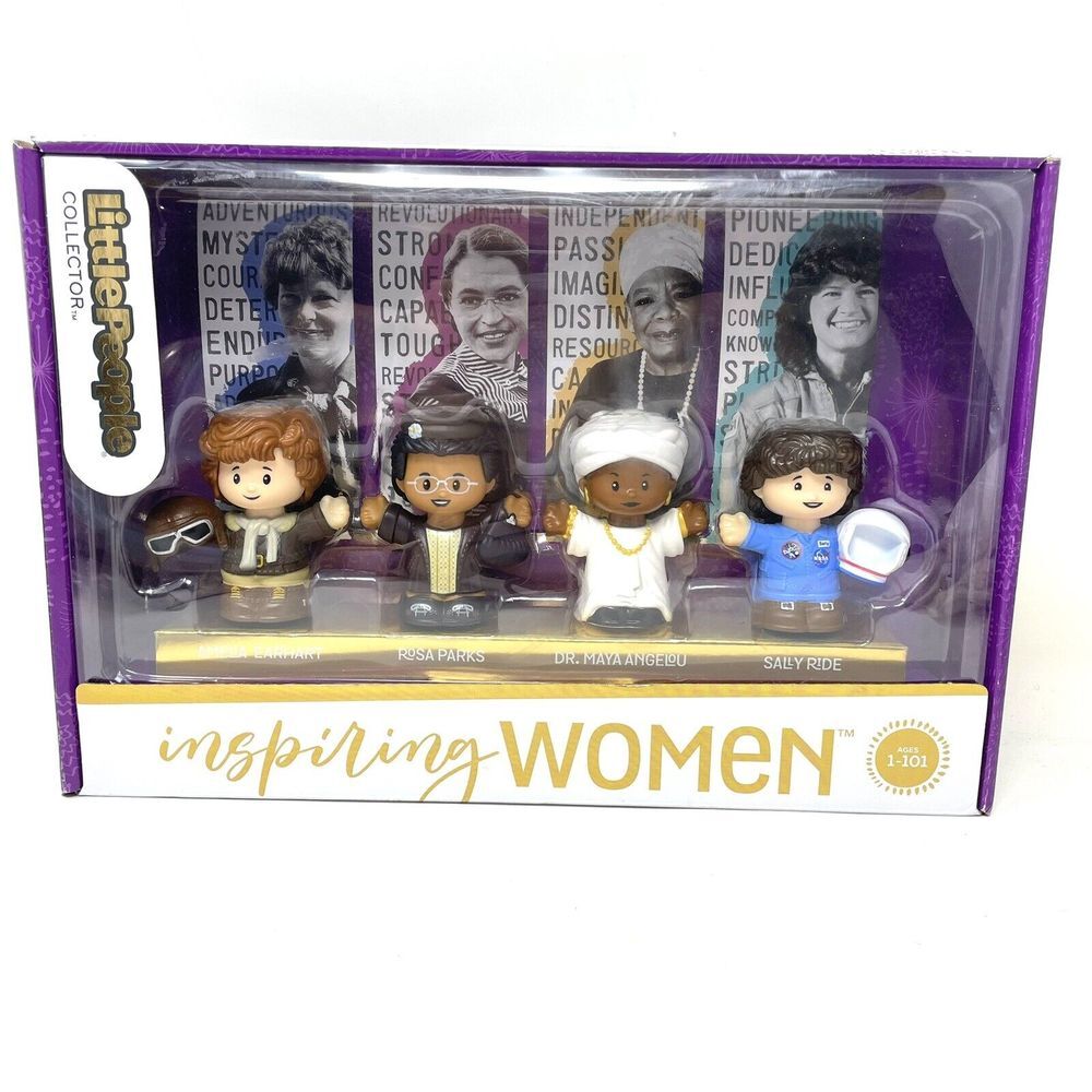 Little People Collector Inspiring Women‎ Special Edition Figure Set in Display